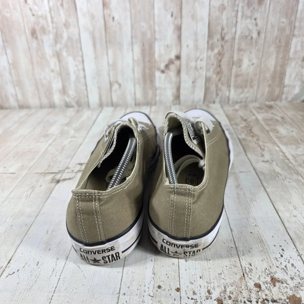 Converse Chuck Taylor All Star Low Top Olive Green Khaki Sneakers  Mens 11.5 - Picture 3 of 8